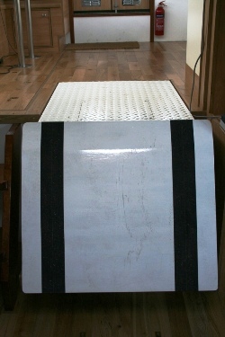 Ramp up view from saloon